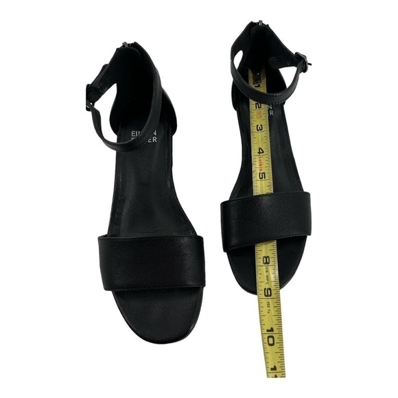 Eileen Fisher Mara Tumbled Leather Wedge Sandal size 5 - Picture 9 of 13